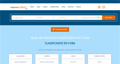 Desktop Screenshot of esquinacuba.com